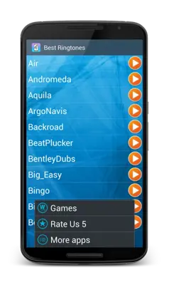 Sony Xperia Ringtones android App screenshot 0