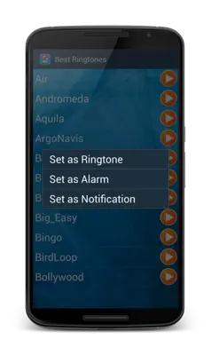 Sony Xperia Ringtones android App screenshot 1